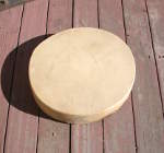 Native American frame drum, repaired and ready to play.