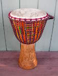 Ghanna djembe that needs to be re-skinned.