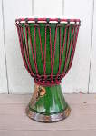 A fully reconditioned djembe.