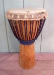 Djembe hand drum from Gambia, Africa needing a skin.