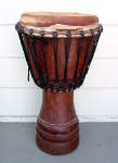 African djembe drum that need to be completely rebuilt.